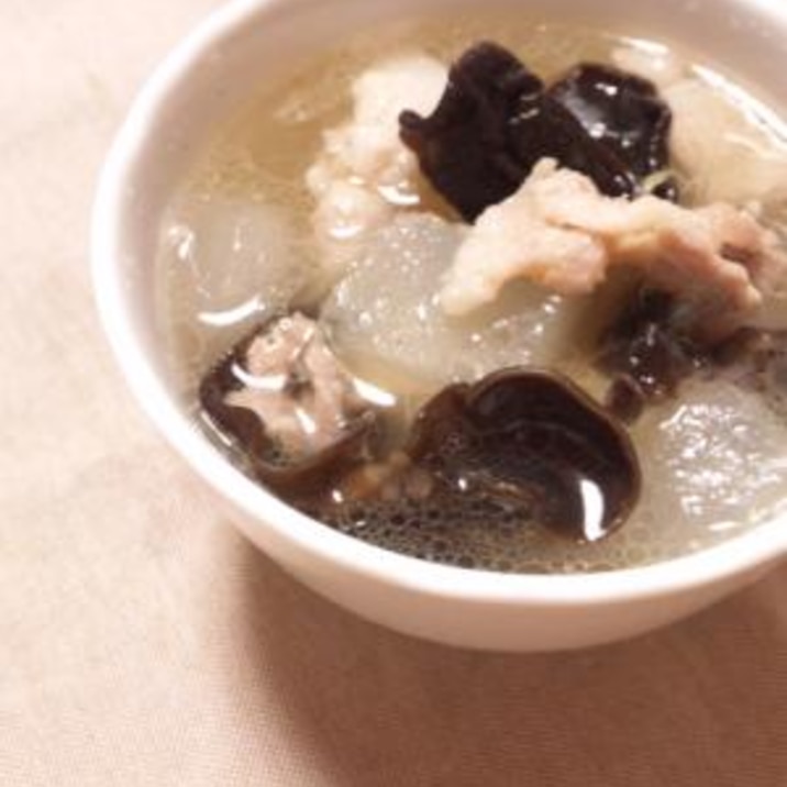 夏を乗りきる☆冬瓜のスープ(薬膳スープ)